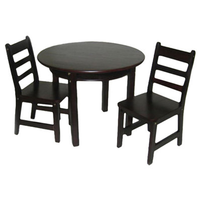 Alexa kids 3 piece writing table & chair set